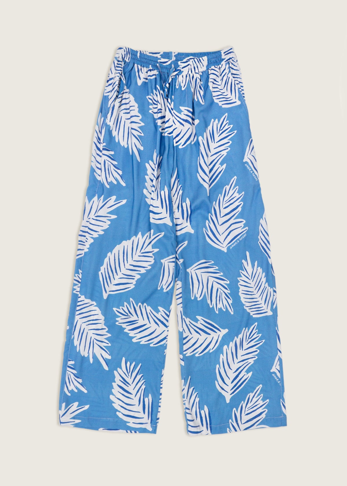 Pantalones Estampado Palmas