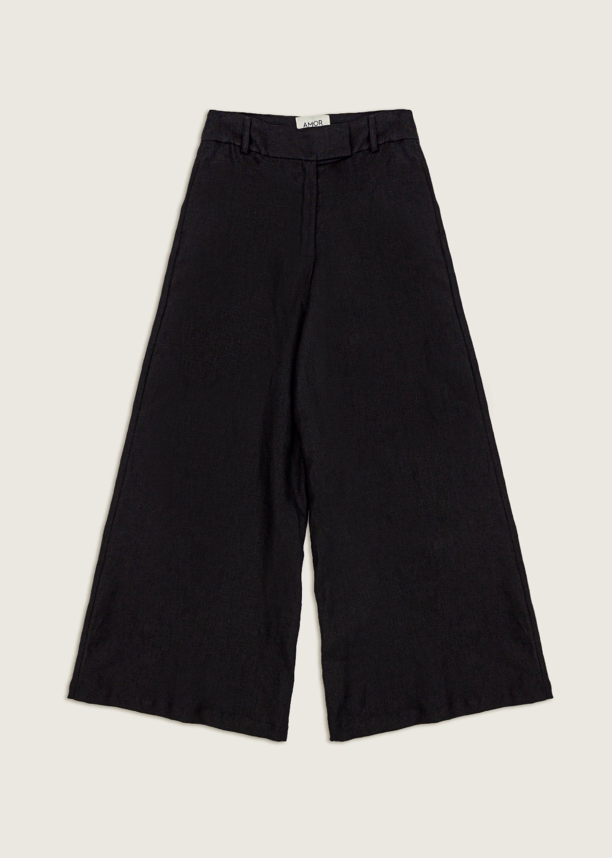 Wide Leg Linen Pants