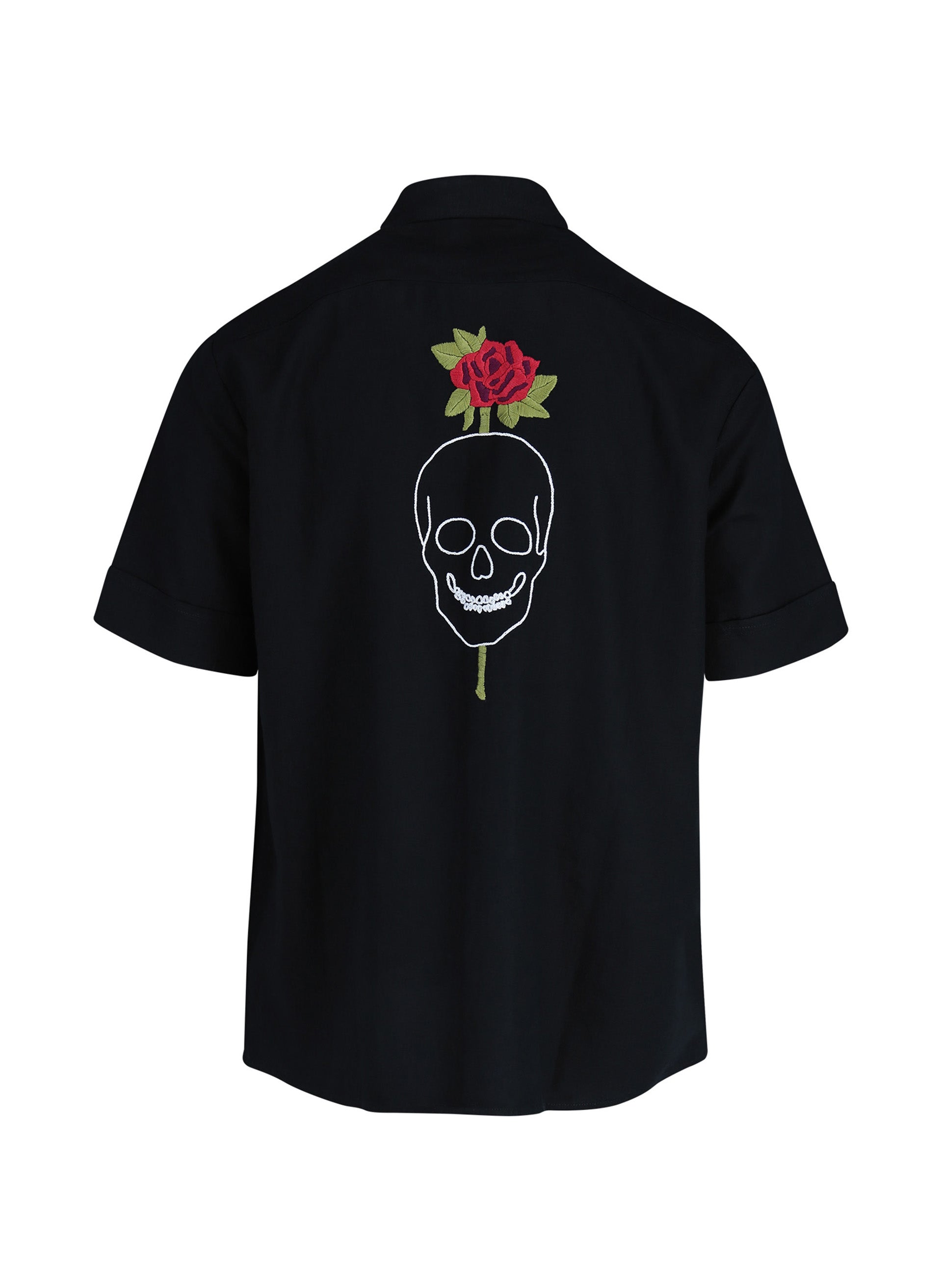 Skull &amp; Flowers Shirt 