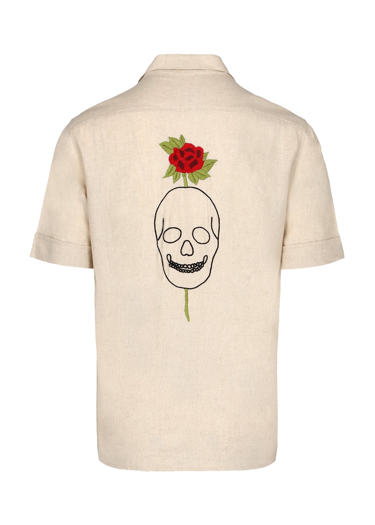 Skull &amp; Flowers Shirt 